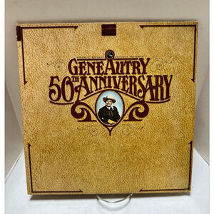 1978 Republic Vinyl Record Gene Autry's 50th Anniversary Double LP